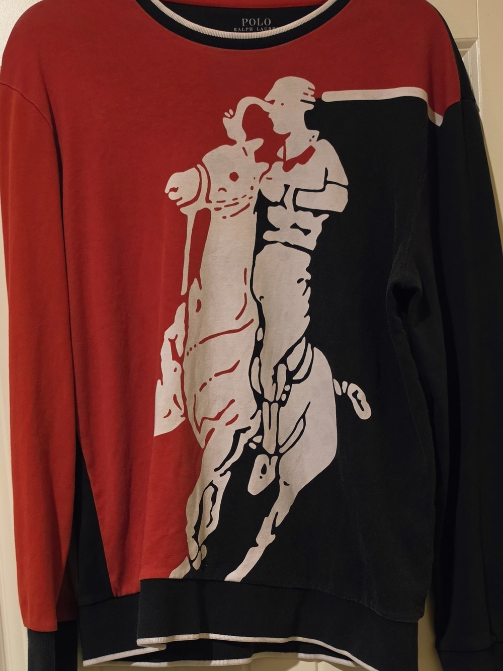 Polo Ralph Lauren Performance Big Pony Colorblock Sweatshirt